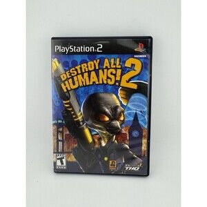 Destroy All Humans 2 PS2 CIB (Sony PlayStation 2, 2006)  Manual included
